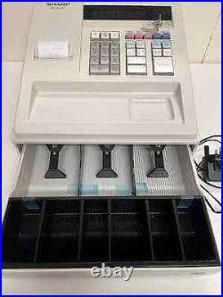 Sharp XE-A107 Electronic Cash Register Complete With Keys And Free P&P