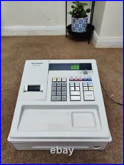 Sharp XE-A107 Electronic Cash Register + Keys + New Ink Roller Fitted I 281