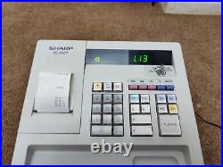 Sharp XE-A107 Electronic Cash Register + Keys + New Ink Roller Fitted I 281