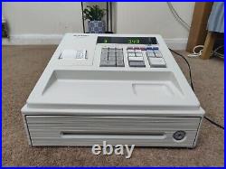 Sharp XE-A107 Electronic Cash Register + Keys + New Ink Roller Fitted I 294