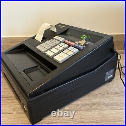 Sharp XE-A107 Electronic Cash Register & x2 Keys Black -Excellent Condition