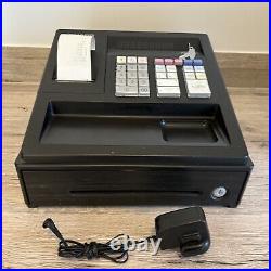 Sharp XE-A107 Electronic Cash Register & x2 Keys Black -Excellent Condition