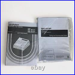Sharp XE-A137-WH Electronic Cash Register Machine White Till