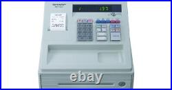 Sharp XE-A137WH Cash Register + Extra Till Rolls & Protection Batteries NEW
