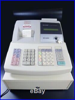 Sharp XE-A203 Cash Register Electronic Till Excellent condition Collect EXETER