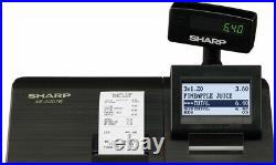 Sharp XE-A207B Black Cash Register + 10x Till Rolls BRAND NEW IN STOCK