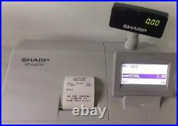 Sharp XE-A207W ECR Complete With 4GB SD Card And Thermal Till Rolls And Free P&P