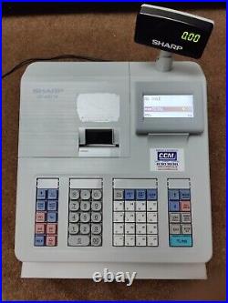 Sharp XE-A207W Electronic Cash Register + Drawer keys + Till Roll I 120