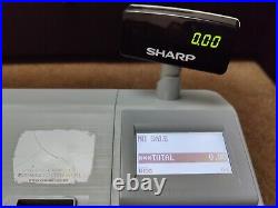 Sharp XE-A207W Electronic Cash Register + Drawer keys + Till Roll I 120