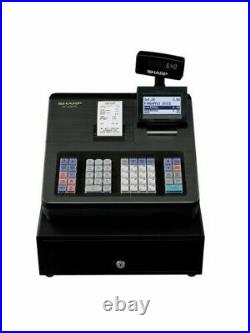 Sharp XE-A207W Electronic Cash Register + Drawer keys + Till Roll I 155