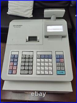 Sharp XE-A207W Electronic Cash Register + Till Roll I I 200