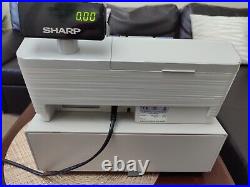 Sharp XE-A207W Electronic Cash Register + Till Roll I I 200