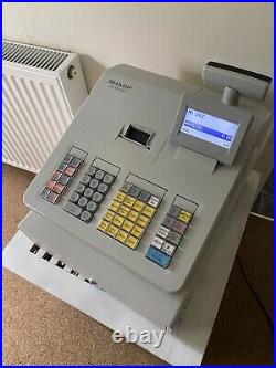 Sharp XE-A207W Electronic Cash Register Working