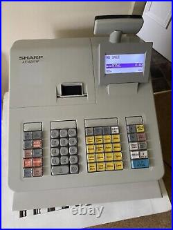 Sharp XE-A207W Electronic Cash Register Working