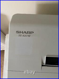 Sharp XE-A207W Electronic Cash Register Working