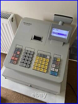 Sharp XE-A207W Electronic Cash Register Working