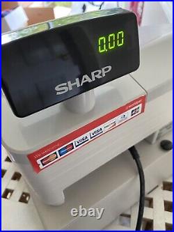 Sharp XE-A207W Electronic Cash Register Working