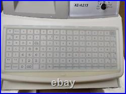 Sharp XE-A213 ECR Electronic Cash register + Wet Cover + Boxed I 154