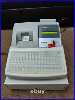 Sharp XE-A213 ECR Electronic Cash register + Wet Cover + Boxed I 155