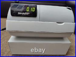 Sharp XE-A213 ECR Electronic Cash register + Wet Cover + Boxed I 155