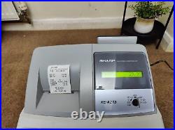 Sharp XE-A213 ECR Electronic Cash register + Wet Cover + Boxed I 219