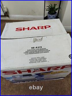 Sharp XE-A213 ECR Electronic Cash register + Wet Cover + Boxed I 309