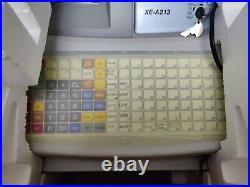 Sharp XE-A213 ECR Electronic Cash register + Wet Cover + Boxed I 310