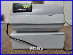 Sharp XE-A213 ECR Electronic Cash register + Wet Cover + Boxed I 337