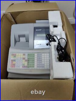 Sharp XE-A213 ECR Electronic Cash register + Wet Cover + Boxed I 337