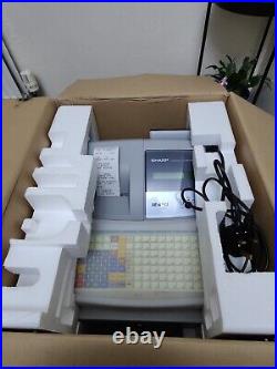 Sharp XE-A213 ECR Electronic Cash register + Wet Cover + Boxed I 344