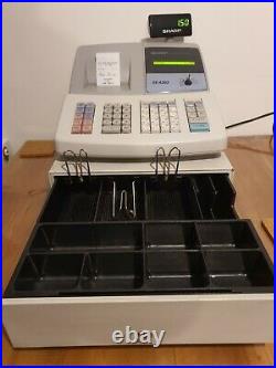 Sharp XE-A213 Electronic Cash Register with loads of till rolls