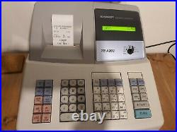 Sharp XE-A213 Electronic Cash Register with loads of till rolls