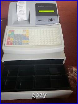 Sharp XE-A213 cash register till very good condition in box