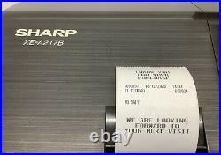 Sharp XE-A217B Electronic Cash Register Complete With Till Rolls And Free P&P
