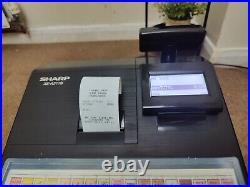 Sharp XE-A217B Electronic Cash Register + Till Roll I 215