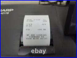 Sharp XE-A217B Electronic Cash Register + Till Roll I 227