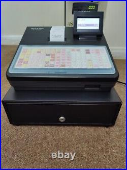 Sharp XE-A217B Electronic Cash Register + Till Roll I 227