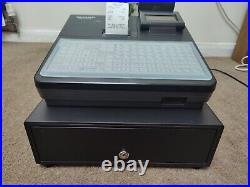 Sharp XE-A217B Electronic Cash Register + Till Roll I 293