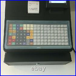 Sharp XE-A217B XEA217B Black- Electronic Cash Register with 10x Till Rolls