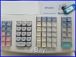 Sharp XE A301 Cash Register Till. Great condition. No reserve price
