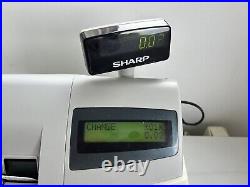 Sharp XE-A301 Electronic Cash Register with Customer Display Panel