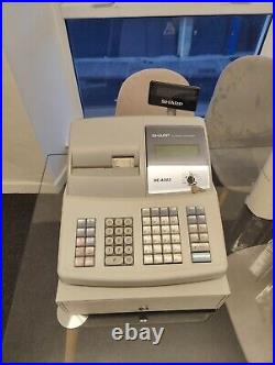 Sharp XE-A303 cash register till Complete With All Keys And Free P&P