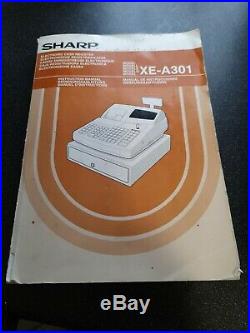 Sharp XE-A307 Cash register Till. Excellent condition. No reserve price