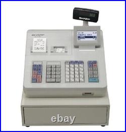Sharp XE-A307 Electronic Cash Register + Drawer Keys + Till Roll RRP £499 I 058