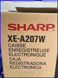 Sharp XEA207W Cash Register White