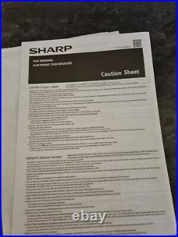 Sharp XEA207W Cash Register black