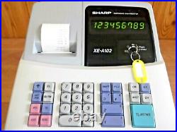 Sharp Xe A102w Cash Register Superb Condition Fully Guaranteed For 1 Year