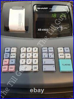 Sharp Xe-a102 Cash Register Black Till Refurbished Fast & Free Uk Delivery