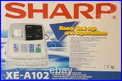 Sharp Xe-a102 Cash Register Till Slight Use Fast & Free Uk Delivery