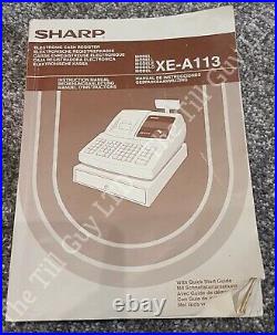 Sharp Xe-a113 Cash Register Till Grade A Refurbished Fast & Free Uk Delivery